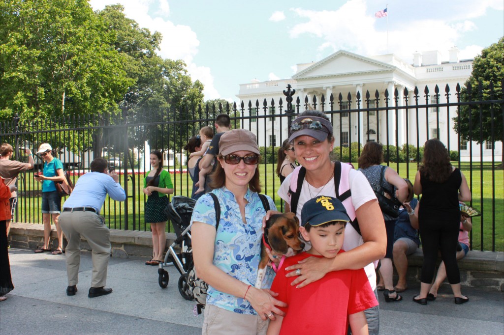 Steph, Kim, and Darius by White House