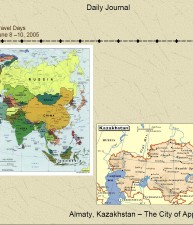 Travel Days – Maps