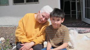 Darius and Grandma - Apr 2012