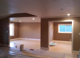View to Living Rm – new paint