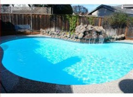 Backyard pool