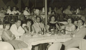 1959 Night Club - young Homa, Farvardin Nezam, Simin, Grandma, and Farzie